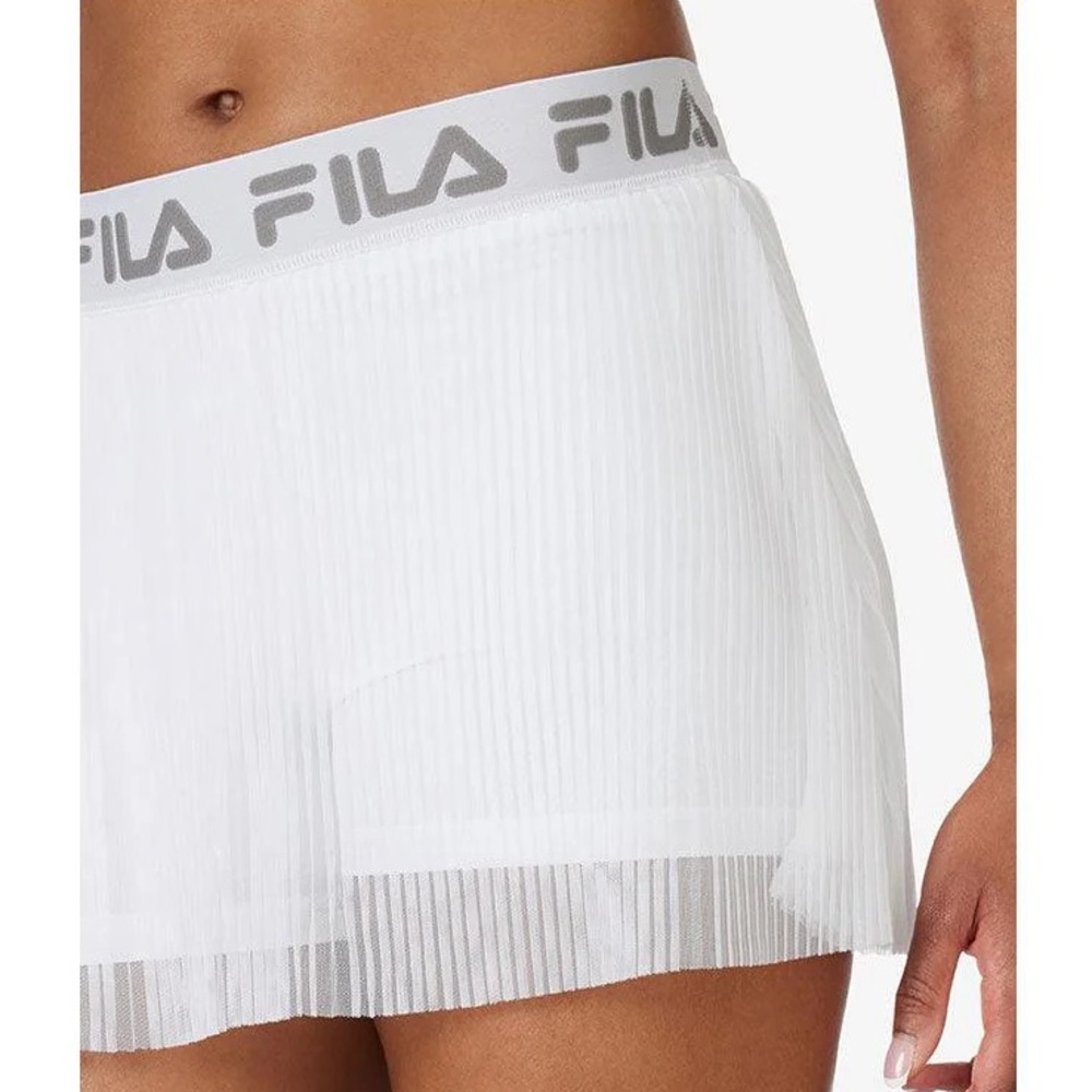 Fila Illusion Tulle White Tennis Skort Skirt